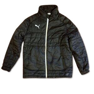 Puma Kids Black Stadium Jacket